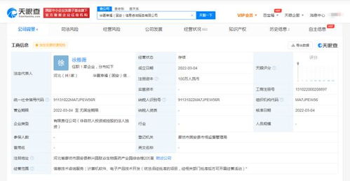 華夏幸福成立信息技術咨詢新公司，天眼查揭示業務拓展新動向